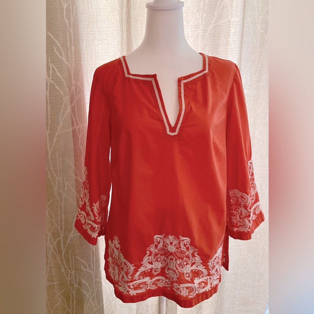 Michael Kors embroidered tunic - size M! Great condition!